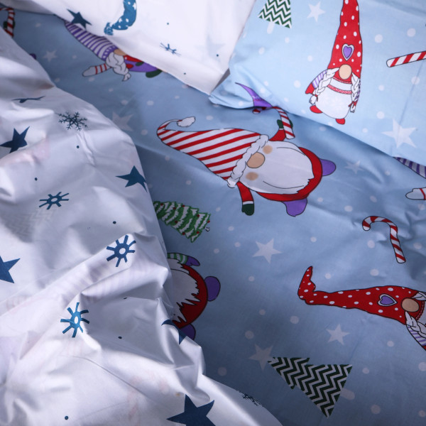 Фото - Комплект постельного белья MirSon Бязь 17-0679 Winter Wishes 175х210 см (2200010218473)