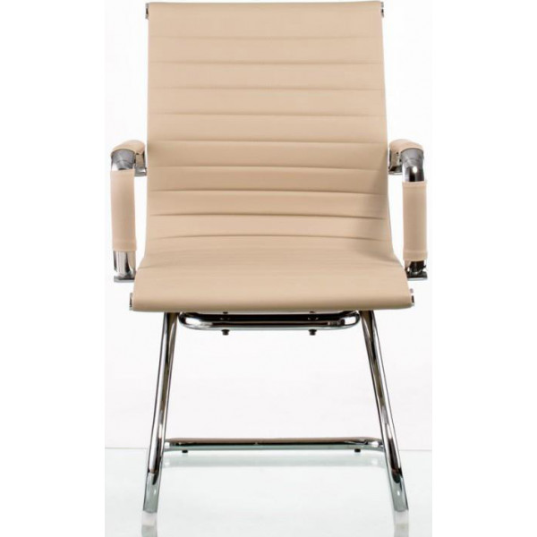 Фото - Кресло офисное Special4You Solano Office Artleather Beige (E5906)