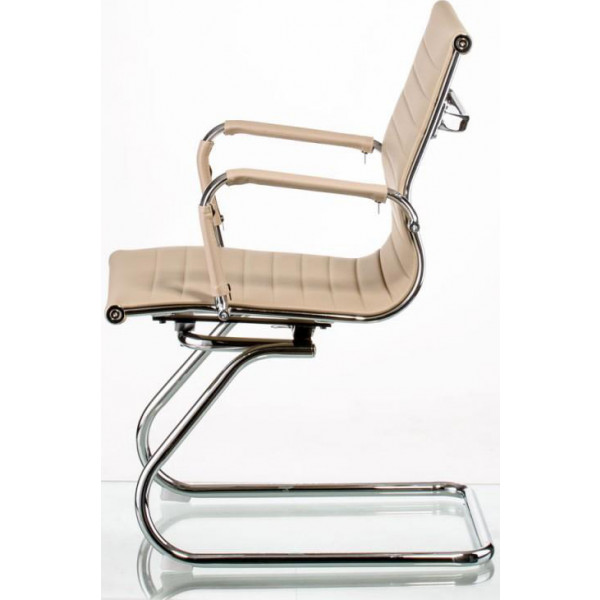 Фото - Кресло офисное Special4You Solano Office Artleather Beige (E5906)