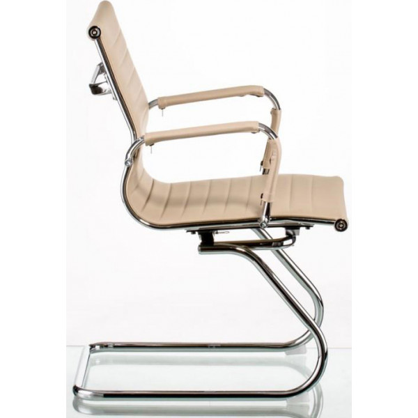 Фото - Кресло офисное Special4You Solano Office Artleather Beige (E5906)