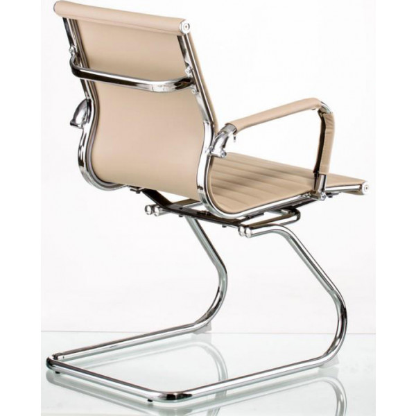 Фото - Кресло офисное Special4You Solano Office Artleather Beige (E5906)