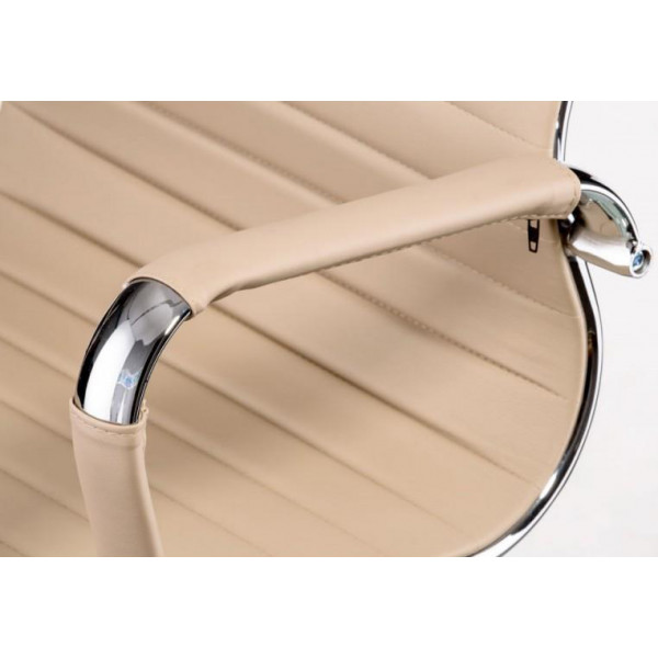 Фото - Кресло офисное Special4You Solano Office Artleather Beige (E5906)