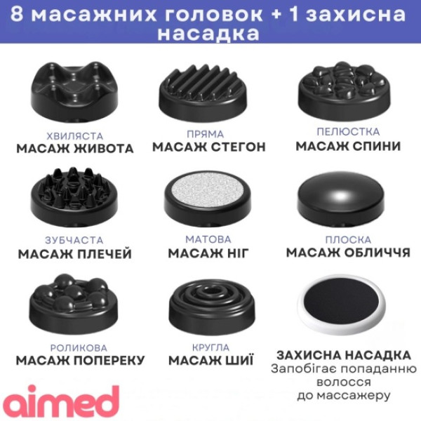 Фото - Массажер для тела AIMED Body Master (AI-BodyM1_bk)