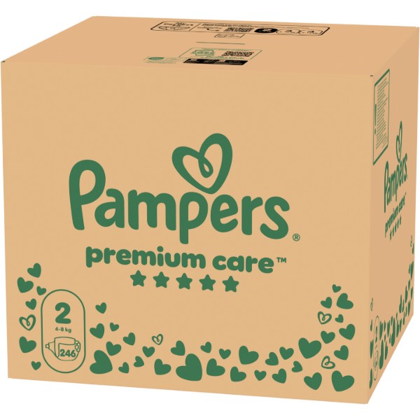 Фото - Одноразовые подгузники Pampers Premium Care Размер 2 (4-8 кг) 246 шт (80883541)