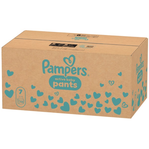 Фото - Одноразовые подгузники-трусики Pampers Active Baby Pants Размер 7 (15+ кг) 128 шт (80894755)