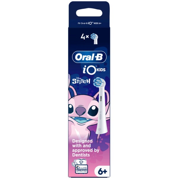 Фото - Насадка для зубной щетки Oral-B iO 2 Kids "Disney Angel Стич" 4 шт.
