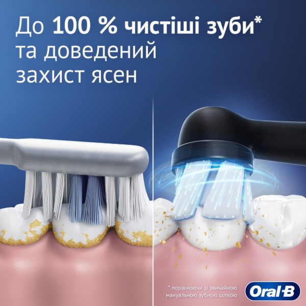 Фото - Зубна щітка електрична Oral-B iO 2 Gifting Edition Чорна + Дорожній чохол + 3 змінні насадки