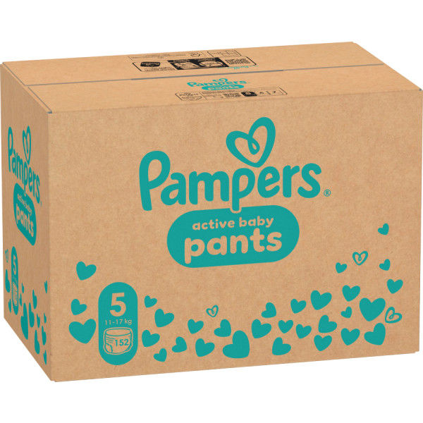 Фото - Одноразовые подгузники-трусики Pampers Active Baby Размер 5 (11-17 кг), 152 шт. (80751226)