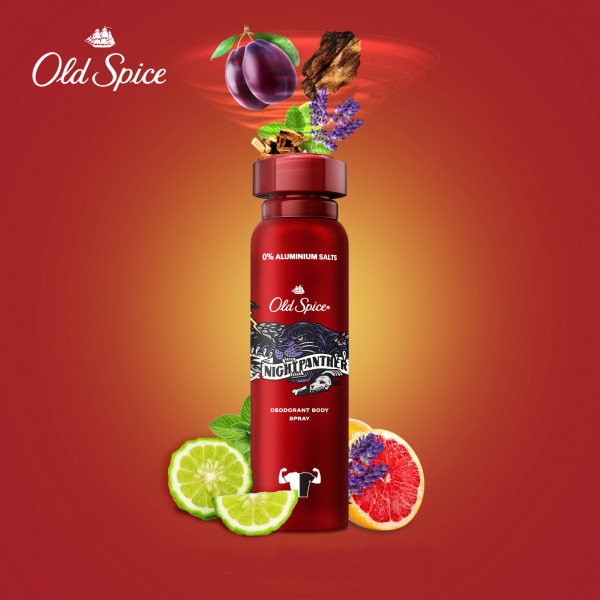 Фото - Дезодорант аэрозольный Old Spice Найтпантер 150мл
