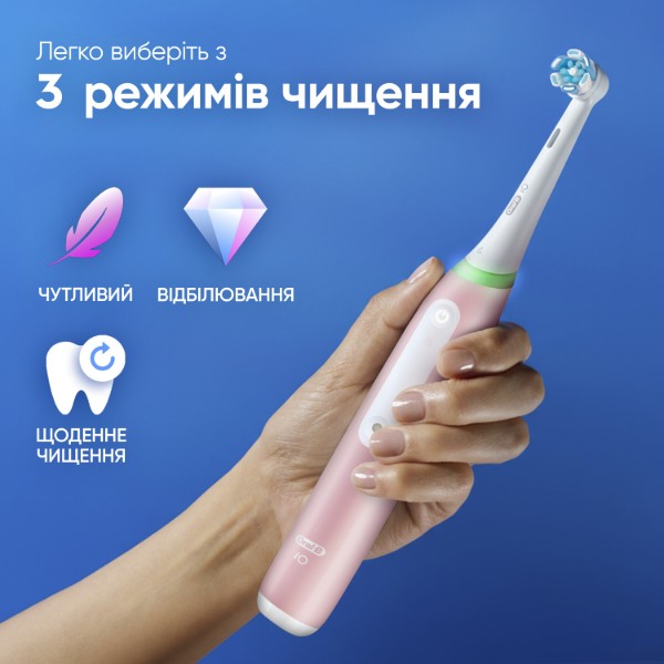 Фото - Зубная щетка электрическая Oral-B Braun iO Series 3 iOG3.1A6.0 розовая