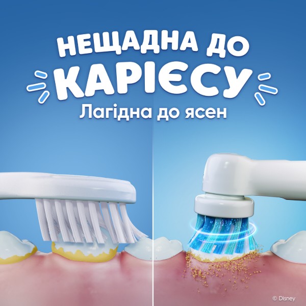 Фото - Зубна щітка електрична Oral-B Braun Pro Kids D103.413.2KX Frozen «Крижане серце» + Футляр