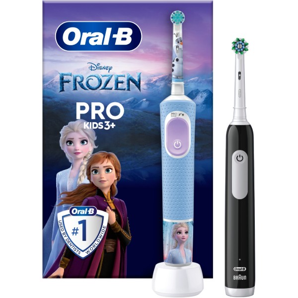 Фото - Зубная щетка электрическая Oral-B Braun D103 Frozen типу 3708 (3+) + Pro 1 D305 тип 3791