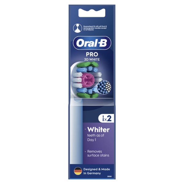 Фото - Насадка для зубной щетки Oral-B Braun 3D White EB18pRX 2 шт