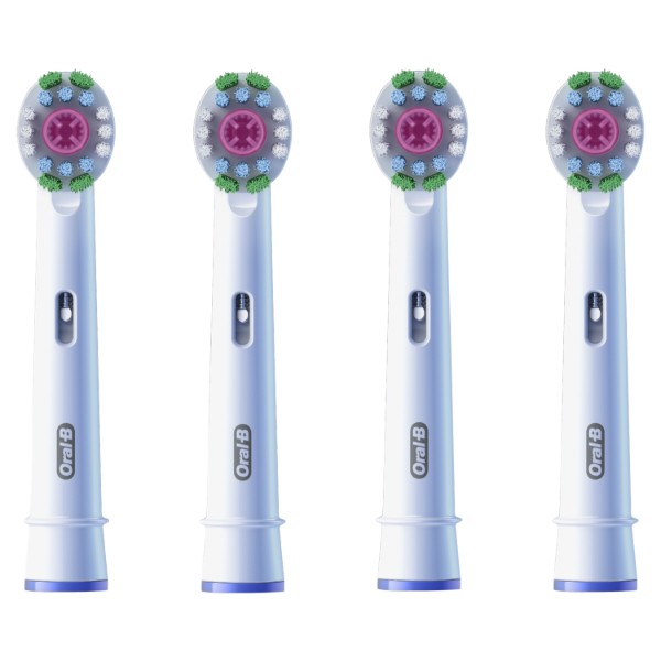 Фото - Насадка для зубної щітки Oral-B Braun 3D White EB18pRX 4 шт