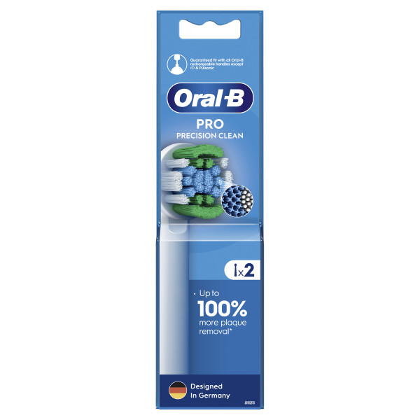 Фото - Уцінка - Насадка для зубної щітки Oral-B Braun Precision Clean EB20RX 2 шт