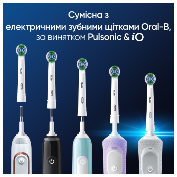 Фото - Насадка для зубної щітки Oral-B Braun Precision Clean EB20RX 6 шт