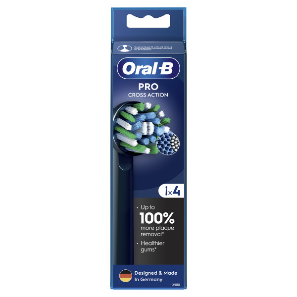 Фото - Насадка для зубной щетки Oral-B Braun Cross Action EB50BRX 4 шт