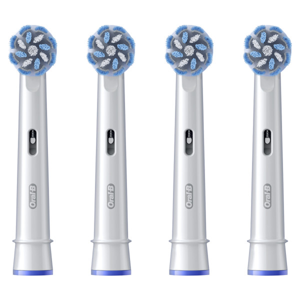 Фото - Насадка для зубной щетки Oral-B Braun Sensitive Clean EB60X 4 шт