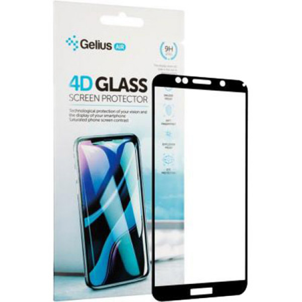 Фото - Захисне скло для смартфону Gelius Pro 4D for Huawei Y5P Black (80098)