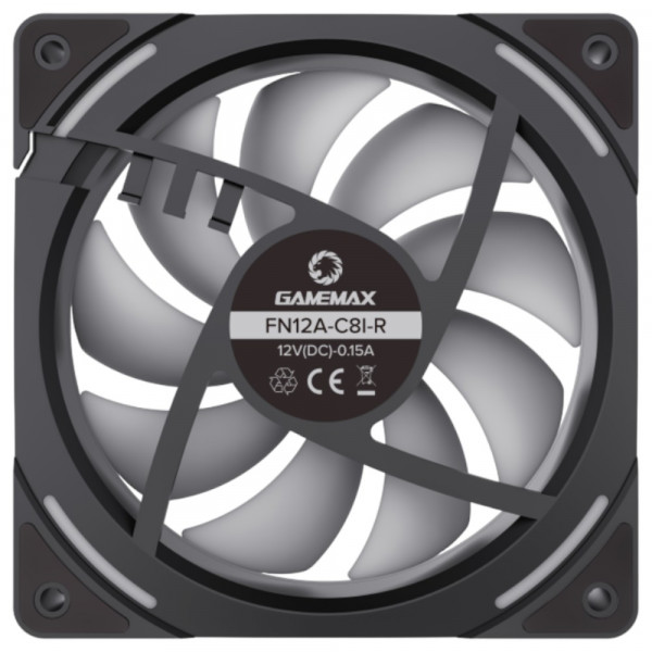 Фото - Корпусный вентилятор Gamemax KF300R BK