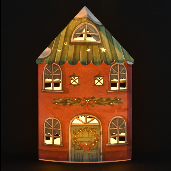 Фото - Декор New Year YES! Fun Будиночок-світильник 21 см LED (801214)