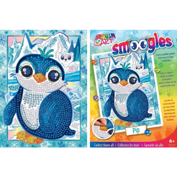 Фото - Набор для творчества из пайеток Sequin Art Smoogles Пингвин (SA1817)