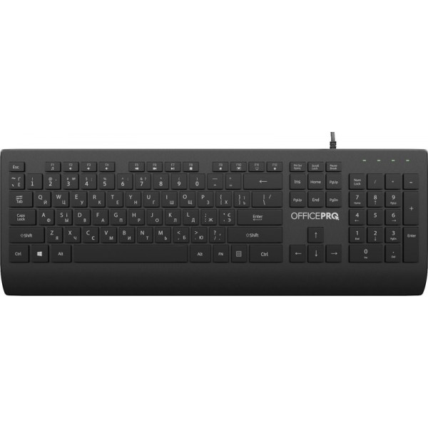 Фото - Клавіатура дротова OfficePro SK360 Black Фото - Клавіатура дротова OfficePro SK360 Black