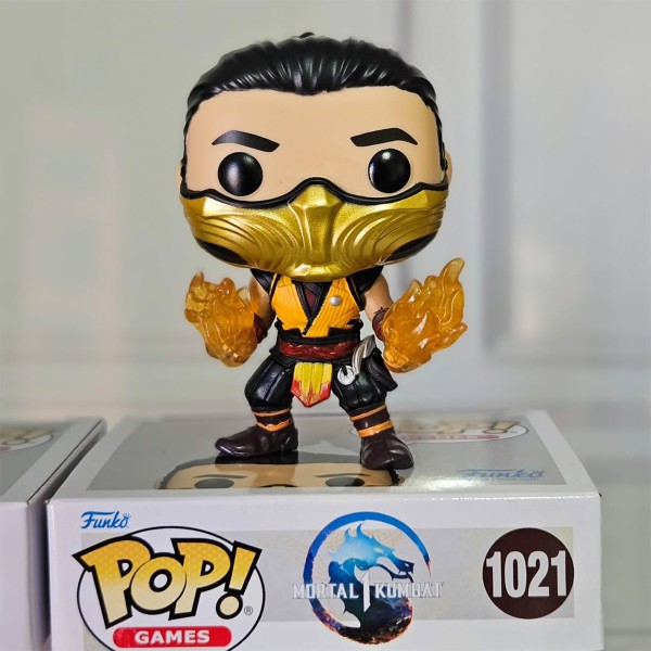 Фото - Колекційна фігурка FUNKO POP! Серії Смертельна битва - СКОРПІОН (80274)