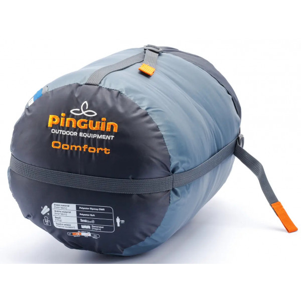 Фото - Спальний мішок Pinguin Comfort PFM 185 Blue Left Zip (PNG 234152)