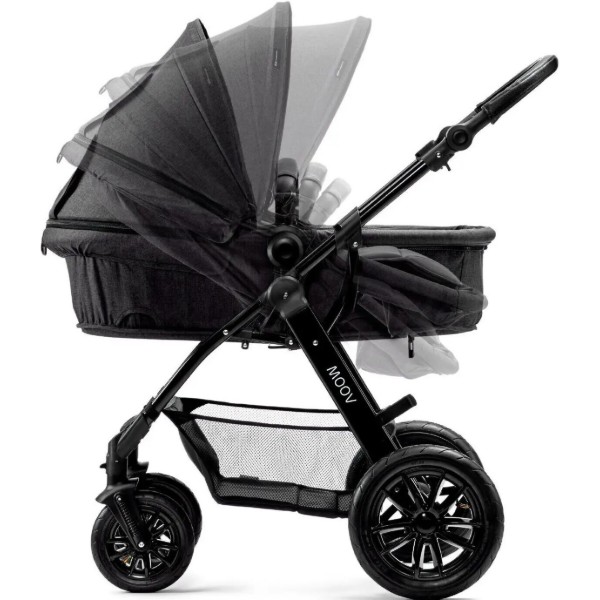 Фото - Коляска универсальная 3 в 1 Kinderkraft Moov Black (KKWMOOVBLK00NC)