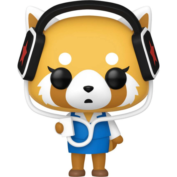 Фото - Колекційна фігурка FUNKO POP! серії Sanrio - АГРЕСИВНА РЕЦУКО В НАВУШНИКАХ (80392)