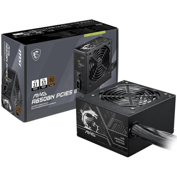Фото - Блок питания для ПК MSI MAG A650BN PCIE5 II
