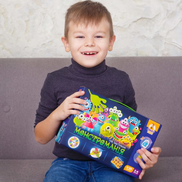 Фото - Настільна гра (5-7 років) Vladi Toys Монстроманія укр. (VT8044-23)