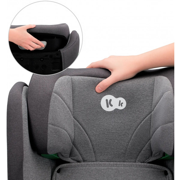 Фото - Автокресло Kinderkraft Junior Fix 2 i-Size Rocket Grey (KCJUFI20GRY0000)