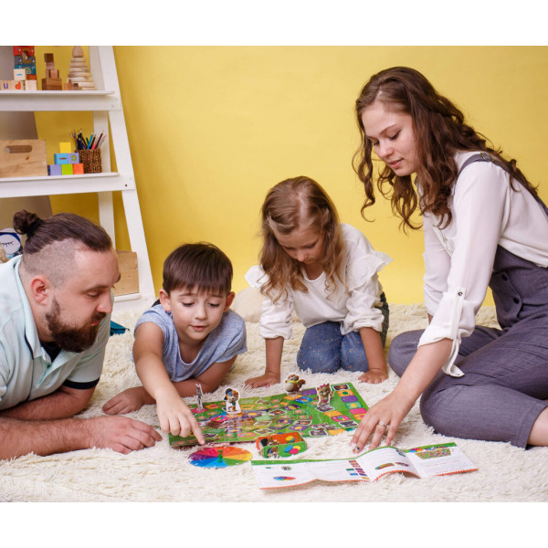 Фото - Настольная игра (5-7 лет) Vladi Toys 44 Кота. Кошачьи приключения, укр. (VT8055-25)