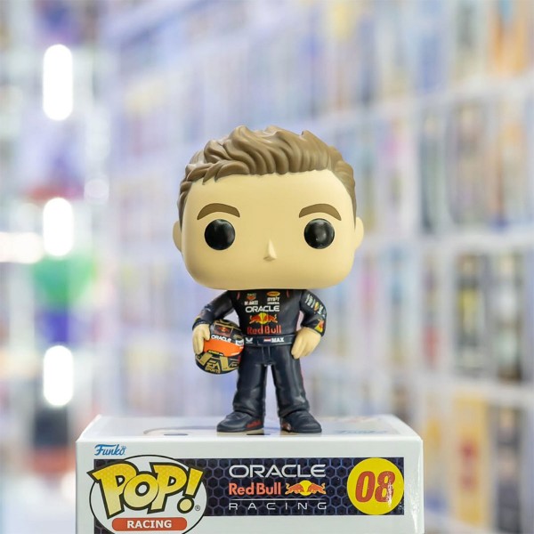 Фото - Коллекционная фигурка FUNKO POP! cерии Формула-1 - МАКС ФЕРСТАППЕН СО ШЛЕМОМ (80580)