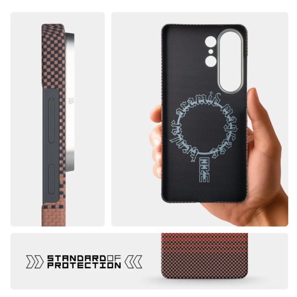 Фото - Чохол для смартфону Armorstandart BlackIcon Kevlar MagCase for Samsung S26 Ultra Sunset (ARM90158)