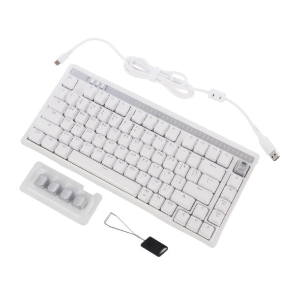 Фото - Клавиатура проводная игровая Bloody AT75 (White)