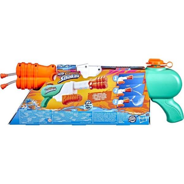 Фото - Водяной бластер Hasbro NERF SUPER SOAKER HYDRO FRENZY (F3891)