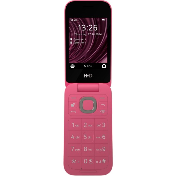 Фото - Мобільний телефон HMD 2660 4G Flip DS Red