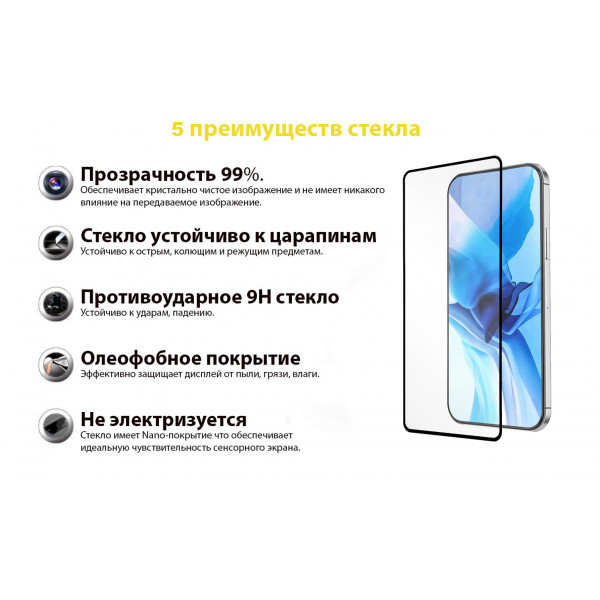 Фото - Захисне скло для смартфону BeCover for Samsung Galaxy A52 SM-A525 Black (706016)