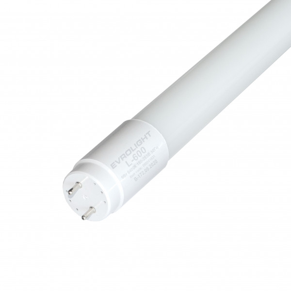 Фото - Лампочка світлодіодна EVROLIGHT L-600 6400K 9Вт трубчаста LED (000041031)