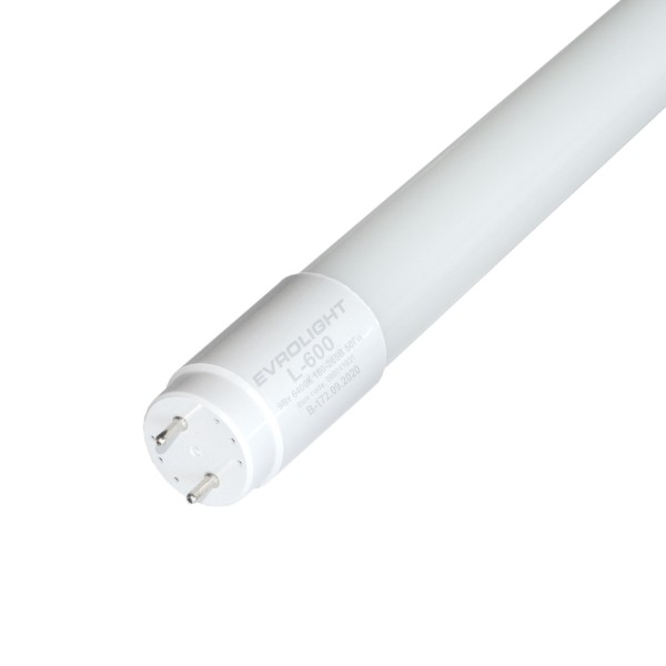 Фото - Лампочка светодиодная EVROLIGHT L-600 6400K 9Вт трубчастая LED (000041031)