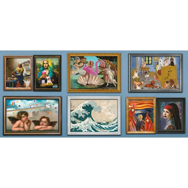 Фото - Пазлы (8+) Trefl 9000 UFT Не классическая Art Collection (10219)