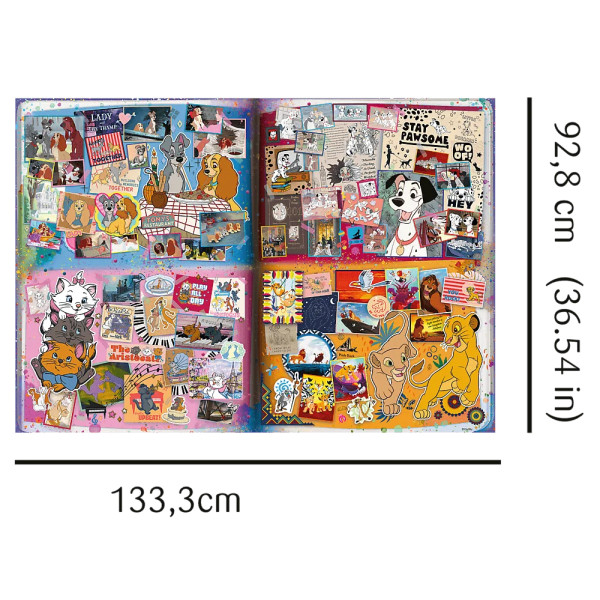 Фото - Пазли (8 +) Trefl 6000 UFT Mickey&friends Велика книга Діснея (10370)