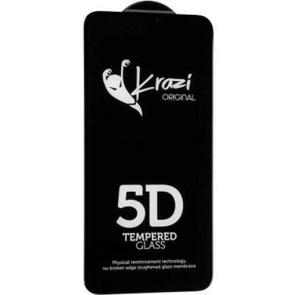 Фото - Захисне скло для смартфону Krazi 5D for iPhone XS Max Black (81061)