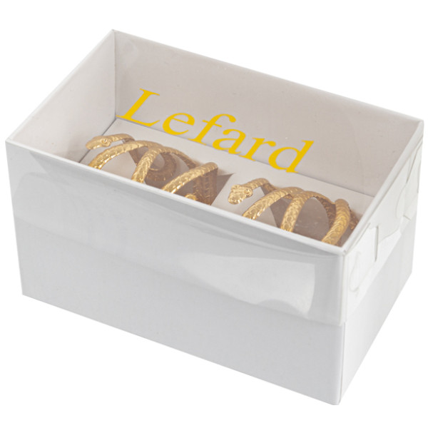 Фото - Набір кілець для серветок Lefard 2 шт. 4,5 см (811-085-1)