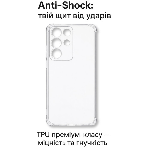 Фото - Чехол для смартфона BeCover Anti-Shock for Realme C85 Pro Clear (715066)