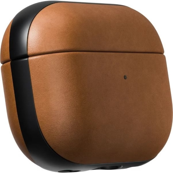Фото - Чохол для навушників Nomad Modern Leather Case English Tan for Airpods 4th Gen (NM014575858)