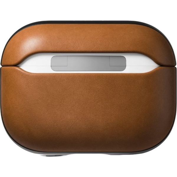 Фото - Чохол для навушників Nomad Modern Leather Case English Tan for Airpods 4th Gen (NM014575858)